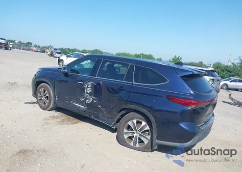 2020 Toyota Highlander Xle z USA, uszkodzony, nr VIN 5TDGZRBH0LS507459